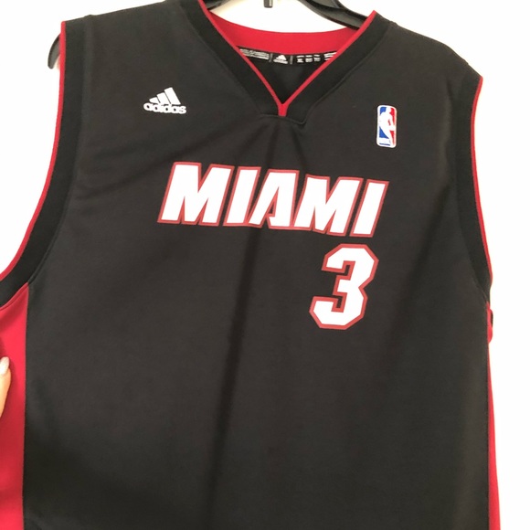 adidas Other - Duane Wade Miami Heat Jersey